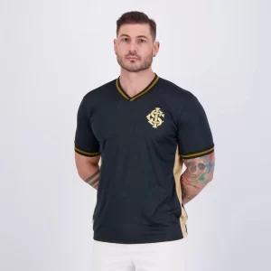 Camisa Internacional Gold Preta