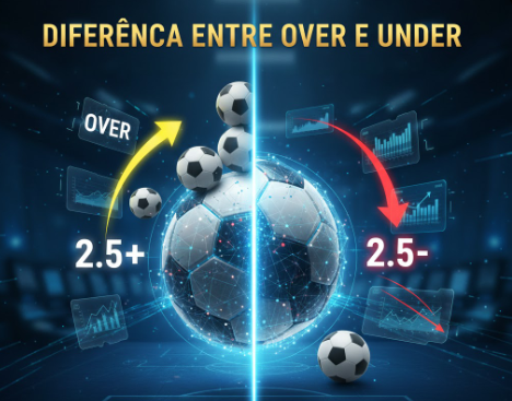 Diferença entre over e under