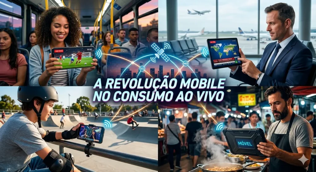 A Revolução Mobile no Consumo Ao Vivo