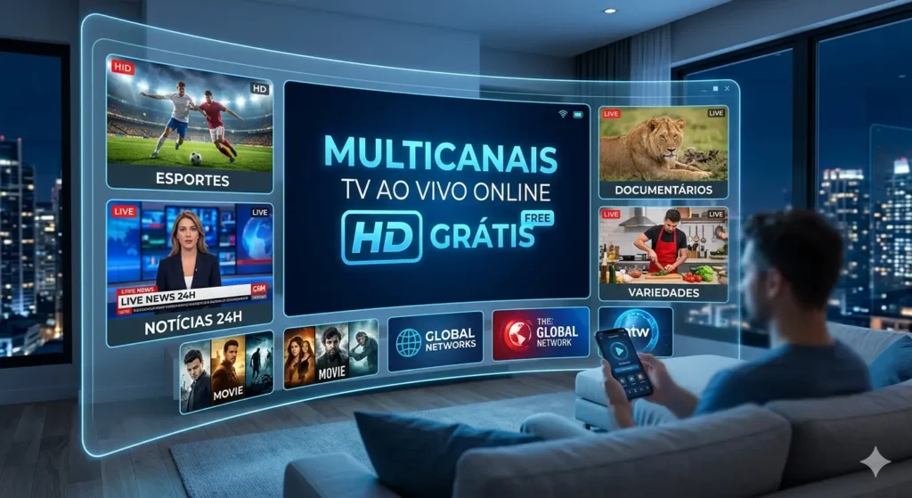 Multicanais TV Ao Vivo Online HD Grátis