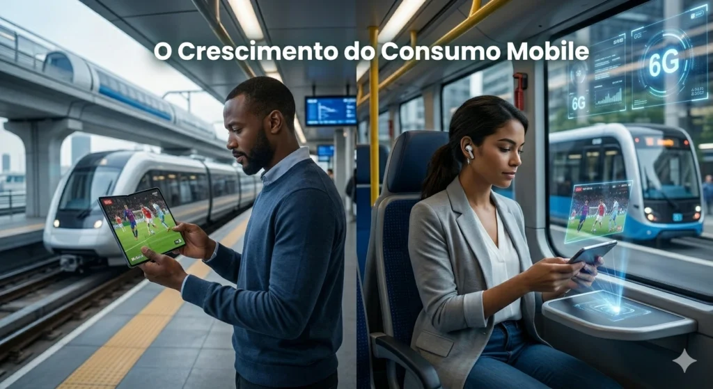 O Crescimento do Consumo Mobile