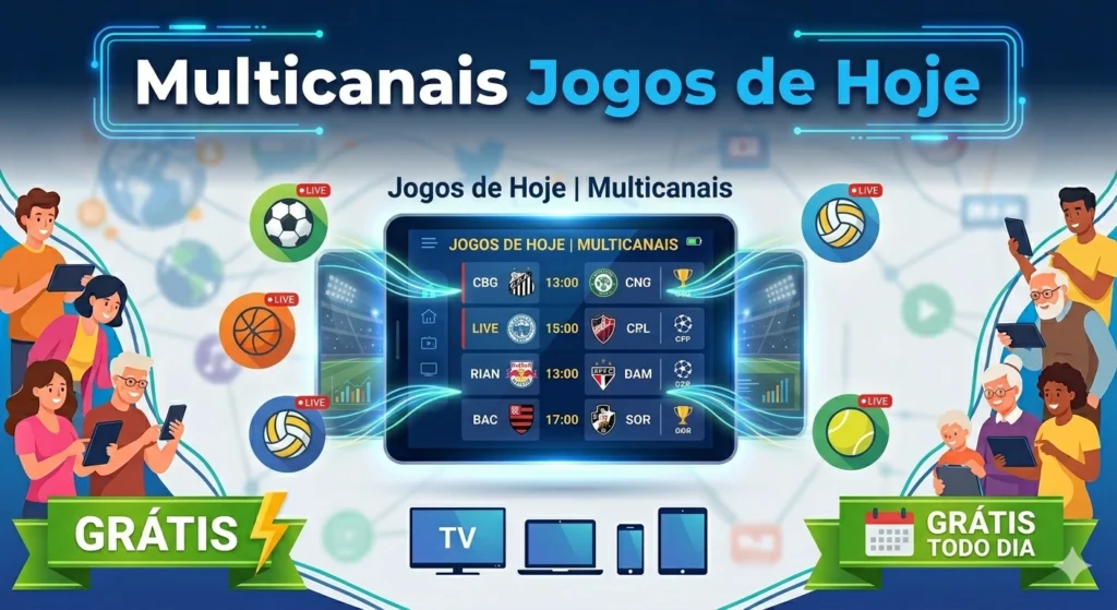 multicanais jogos de hoje
