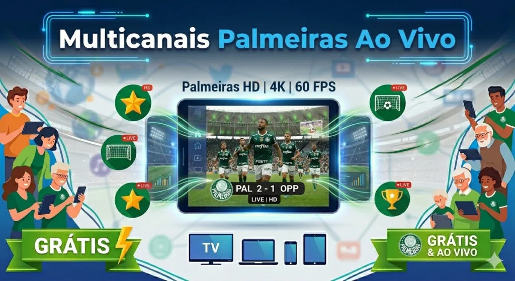 multicanais palmeiras ao vivo