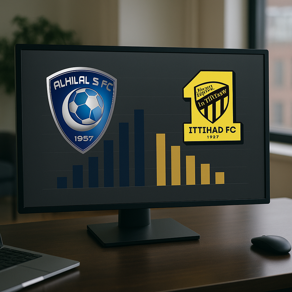 estatísticas de al hilal x al ittihad - imagem ilustrativa