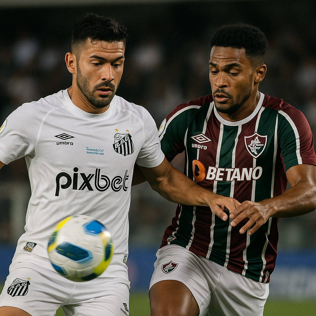 santos x fluminense futemax - imagem ilustrativa